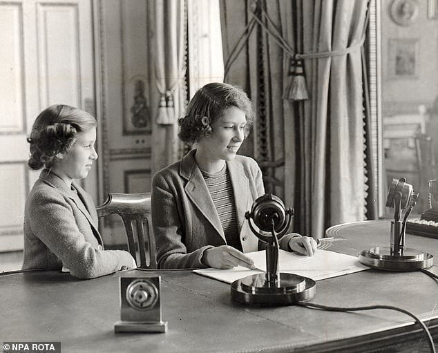 Принцесса Маргарет и принцесса Елизавета, 1940 г., радиообращение
