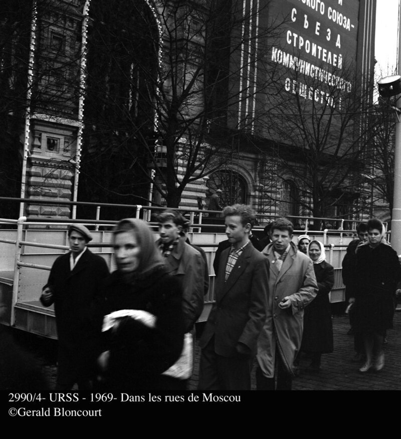 Фотографии былых времён СССР в 1959 до 1969 года: глазами Джеральда Блонкура