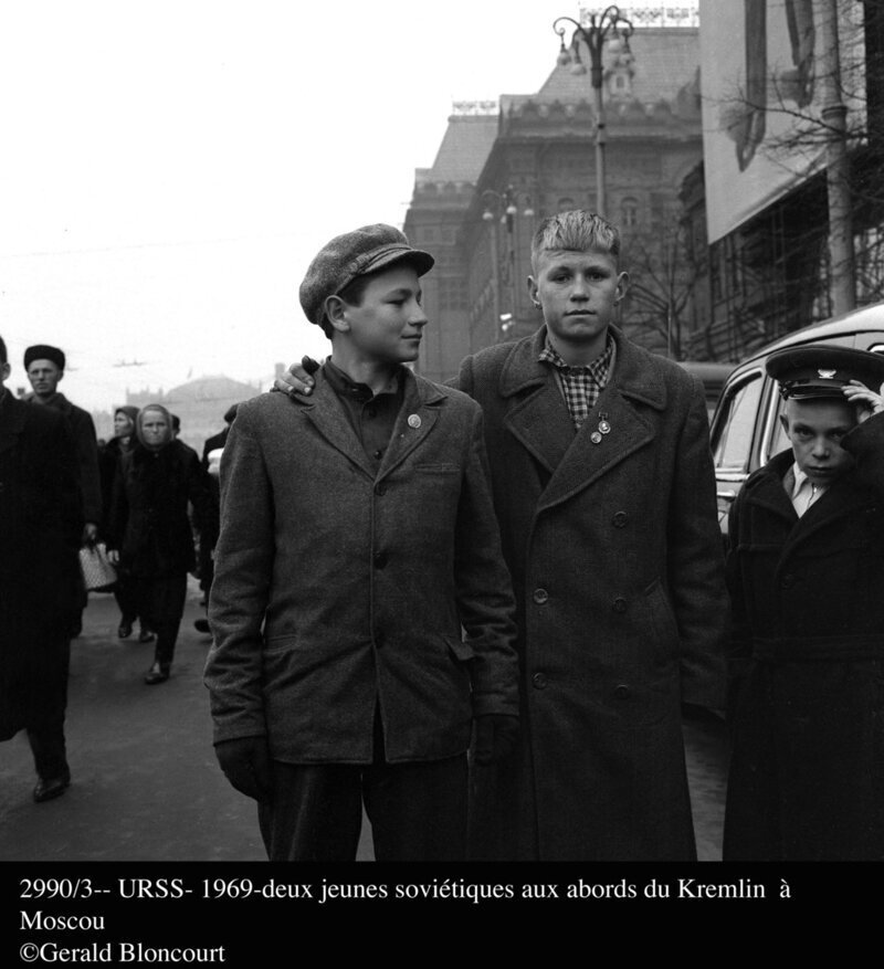 Фотографии былых времён СССР в 1959 до 1969 года: глазами Джеральда Блонкура