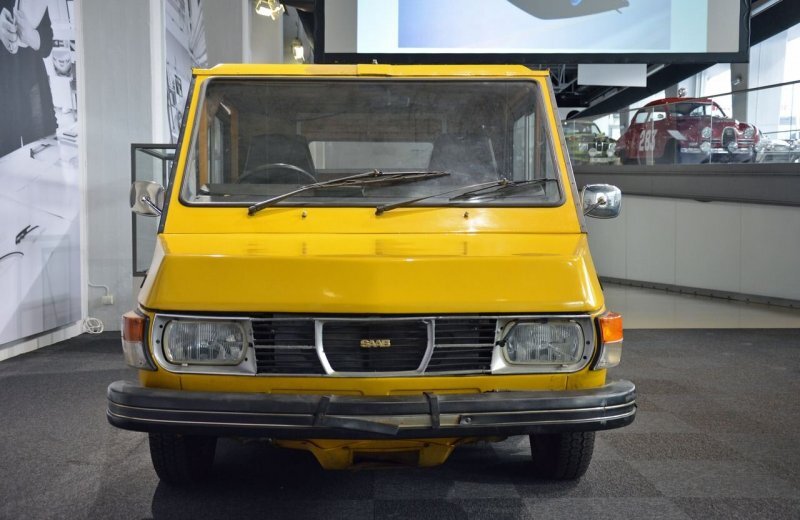Электрический прототип фургона Saab для служб доставки 1970-х годов