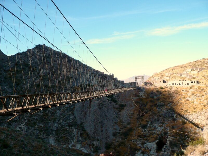 Мост Пуэнте-де-Охуэла (Puente de Ojuela), Мексика