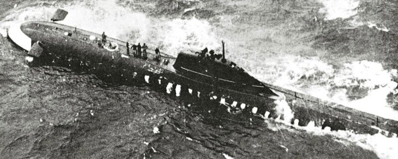 Как погибла атомная подводная лодка К-8. Подвиг моряков!