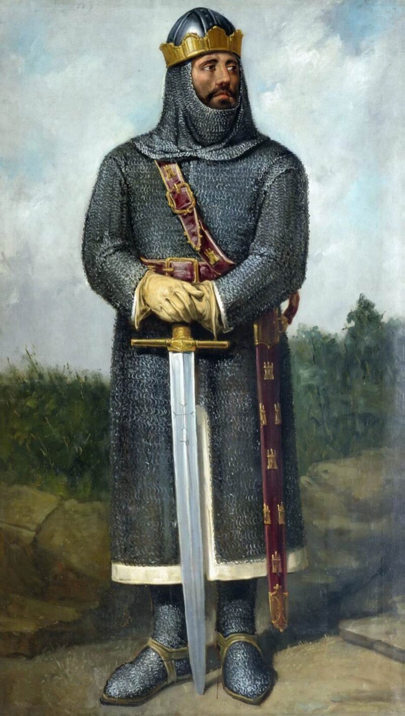 Альфонсо VII Кастильский. Худ. Х.М. Родригес де Лосада (1890-е)