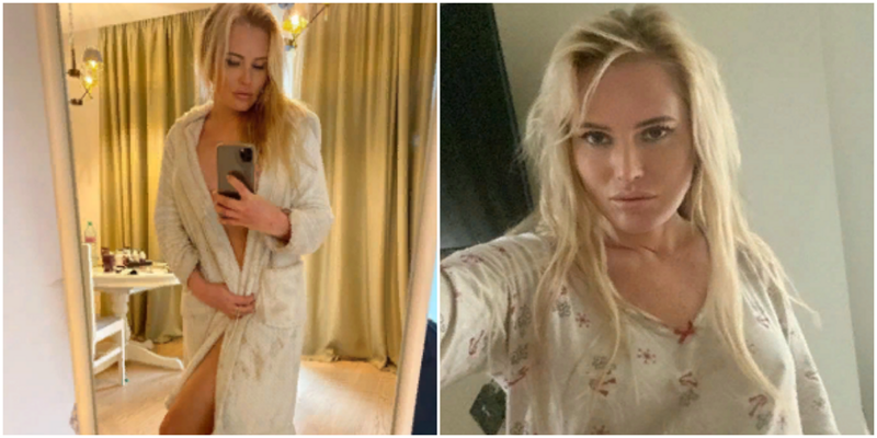 Дана Борисова поучаствовала во флешмобе с подушкой и случайно показала грудь