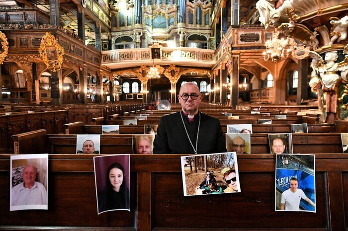 Ещё один католический костёл в Польше, г. Шьвидница