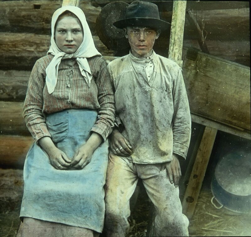Русские молодожены, 1907 год