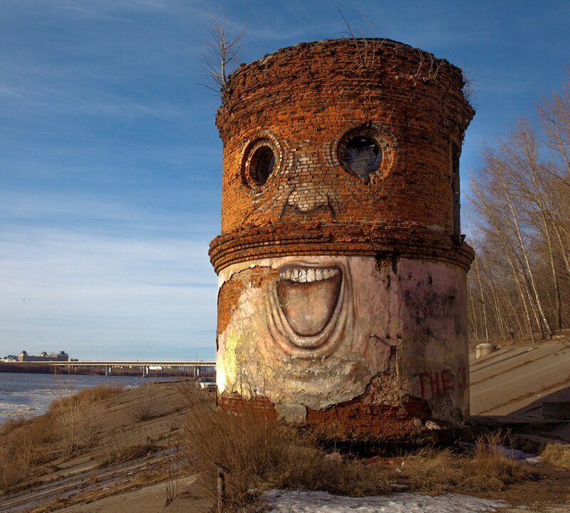 Заброшенная водонапорная башня Куйбышевской водокачки, Нижний Новгород