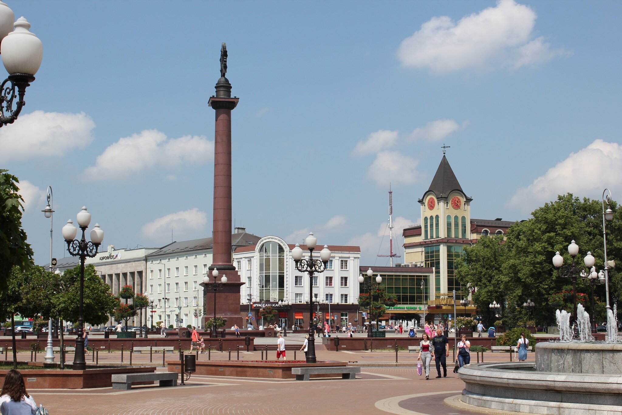 Площадь Победы Калининград