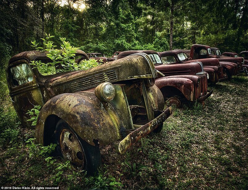 Ржавчина и разрушение: завораживающие фотографии брошенных автомобилей