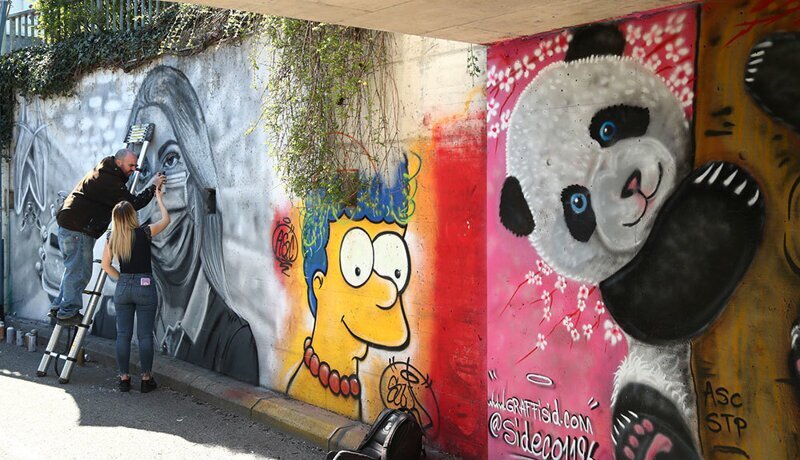 Уличное искусство и коронавирус