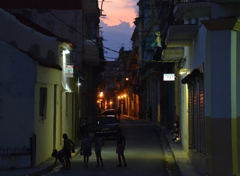 Когда в Гаване наступает вечер