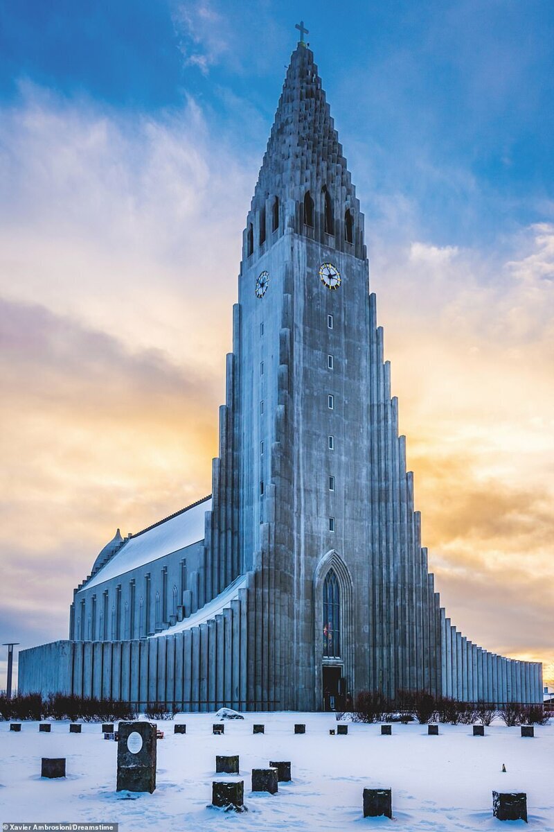 Лютеранская церковь Халлгримскиркья, Рейкьявик, Исландия