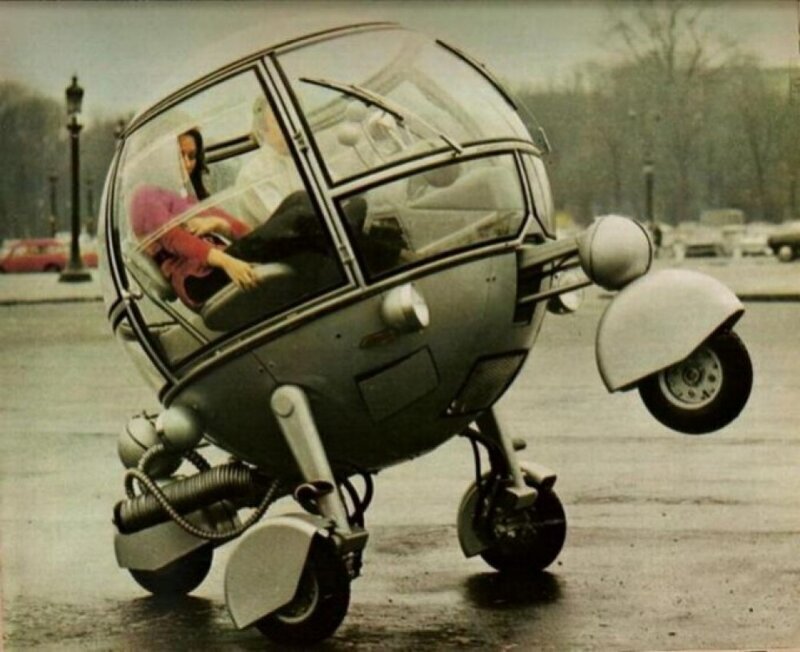 l’Automodule, 1970 год, Париж