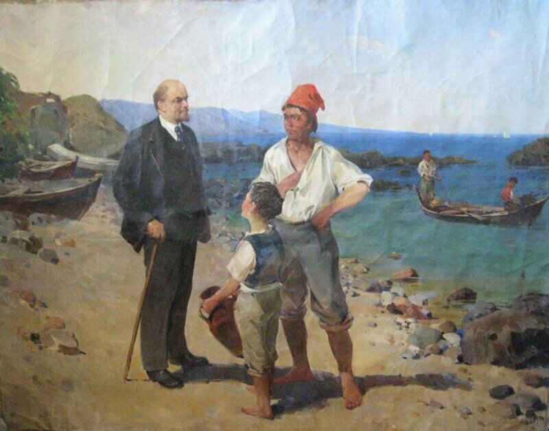 Ленин и рыбалка