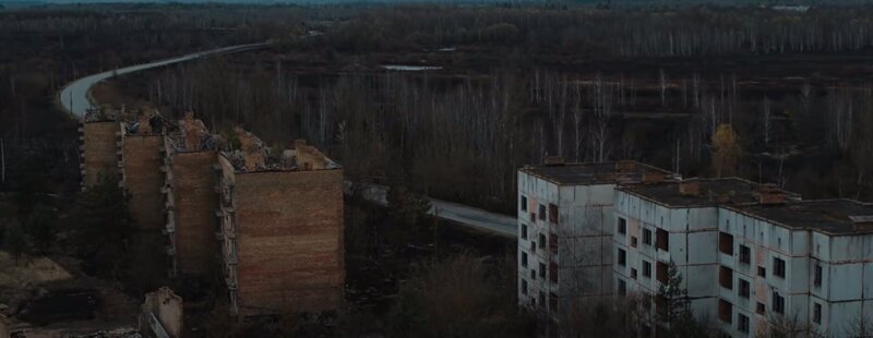 В Сети появилось видео последствий пожаров под Чернобылем