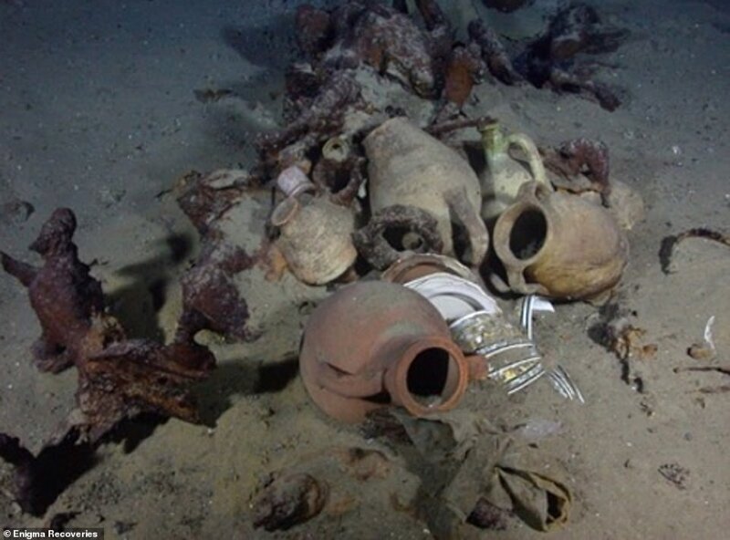 Ученые нашли "кладбище кораблей" с сокровищами между Кипром и Ливаном