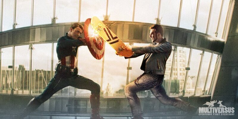Тут сошлись два героя одного актёра — Капитан Америка и Лукас Ли, которых сыграл Крис Эванс