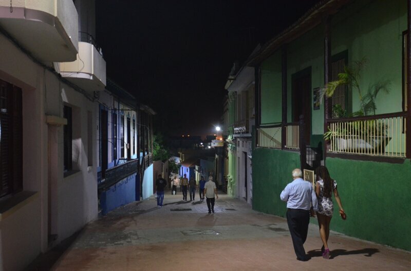 Сантьяго-де-Куба вечером