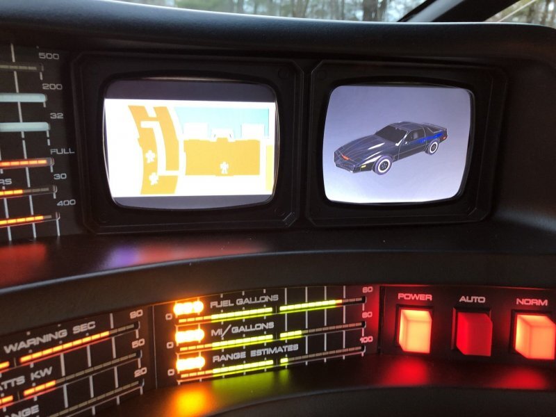 Воплоти свои детские фантазии в жизнь! Точная копия автомобиля KITT из сериала «Рыцарь дорог»