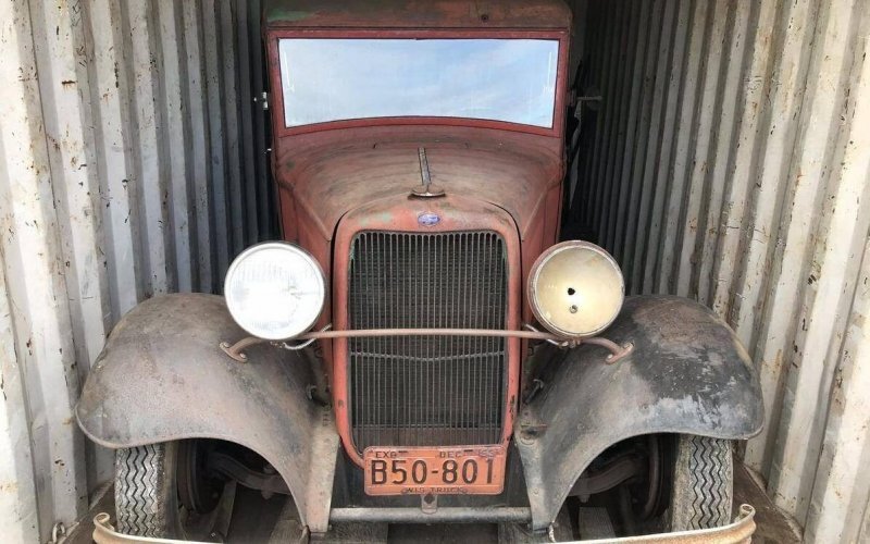 А как вам коммерческий грузовичок Ford модель 1932 года?