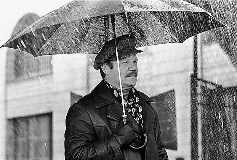 Актёр Михаил Пуговкин во время съёмок фильма "Ах, водевиль, водевиль". 1979 год. 