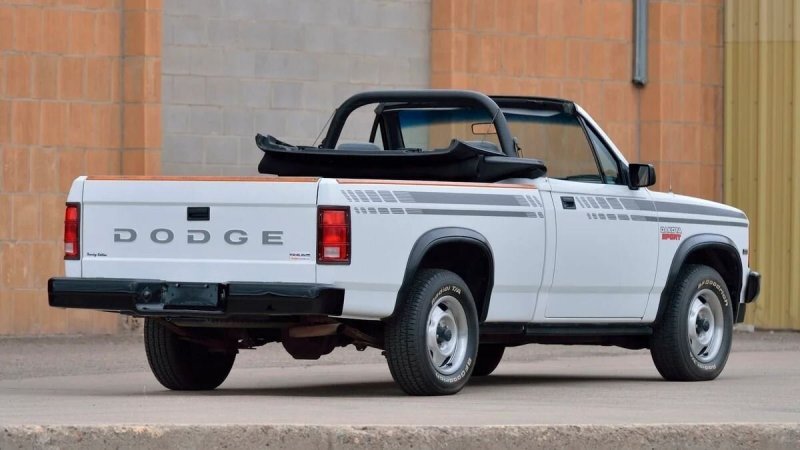 Dodge Dakota Sport Convertible — пикап с откидной крышей