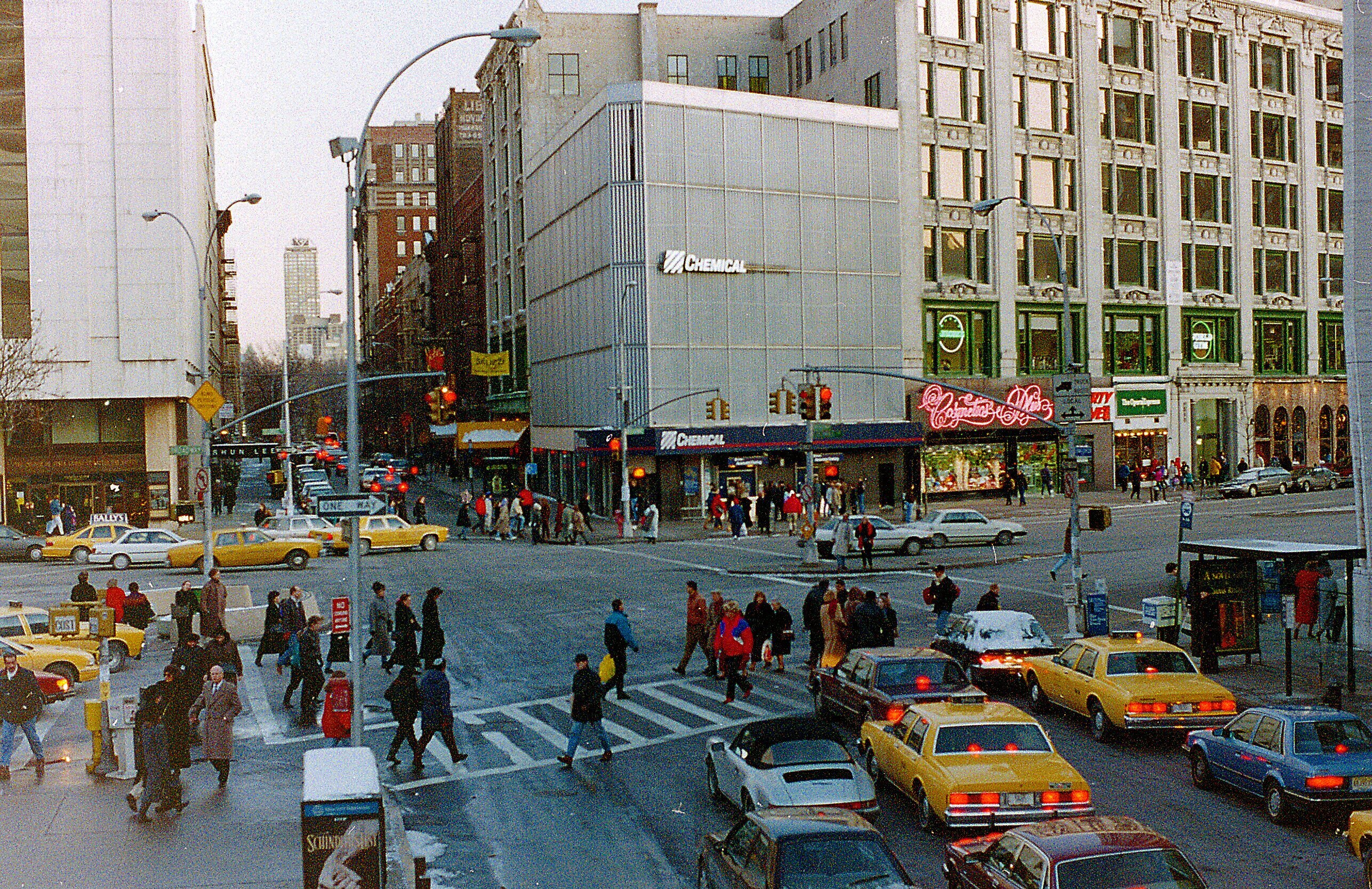 Бродвей в Нью-Йорке 1993г