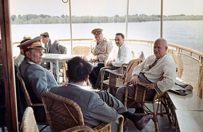Фотографии былых времён СССР в 1956 году