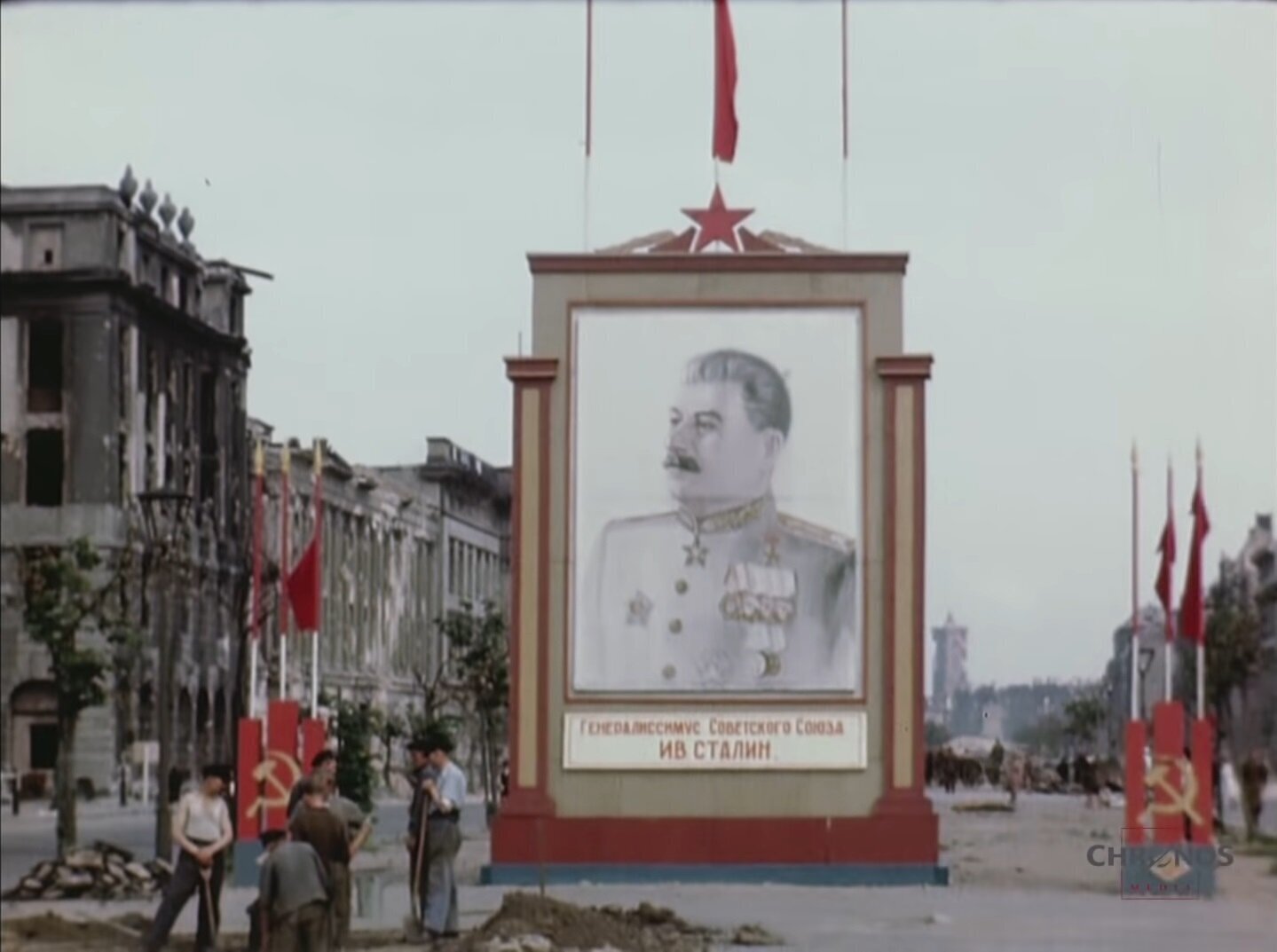 Фото взятие берлина 1945 в цвете