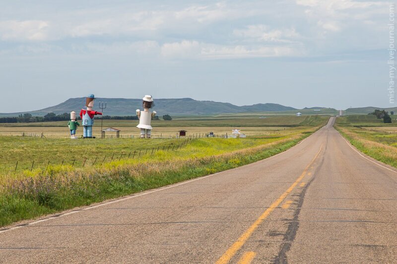 Виртуальные путешествия: зачарованное шоссе Северной Дакоты