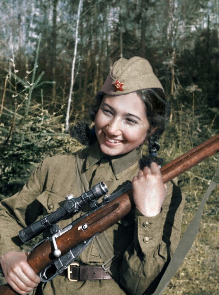 Ганиева Зиба – снайпер Великой Отечественной войны