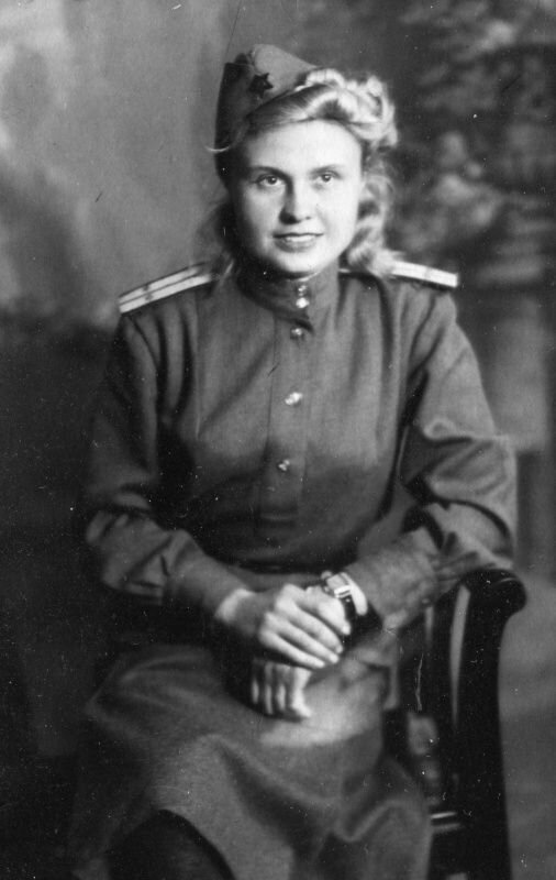 Мария Дементьевна Кучерявая, 1918 г.р. На фронте с 22.06.1941 г.