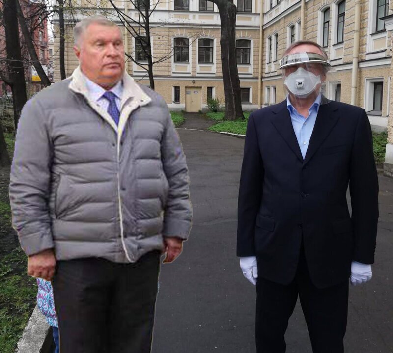 Губернатор Беглов посетил роддом и стал героем мемов