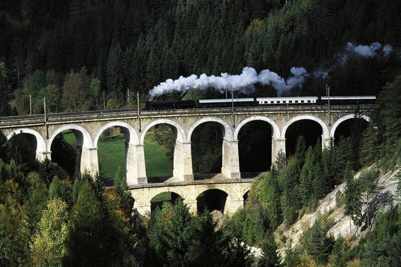 Австрия, Земмерингская железная дорога
