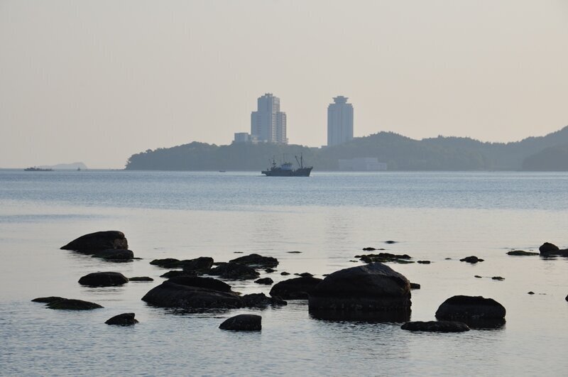 Северная корея море