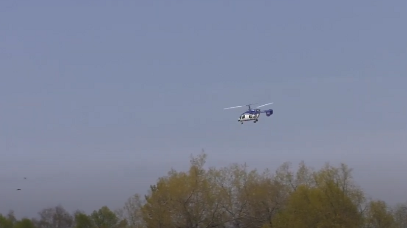 В Сети появилось видео воздушной "охоты" росгвардейцев за нарушителями режима самоизоляции