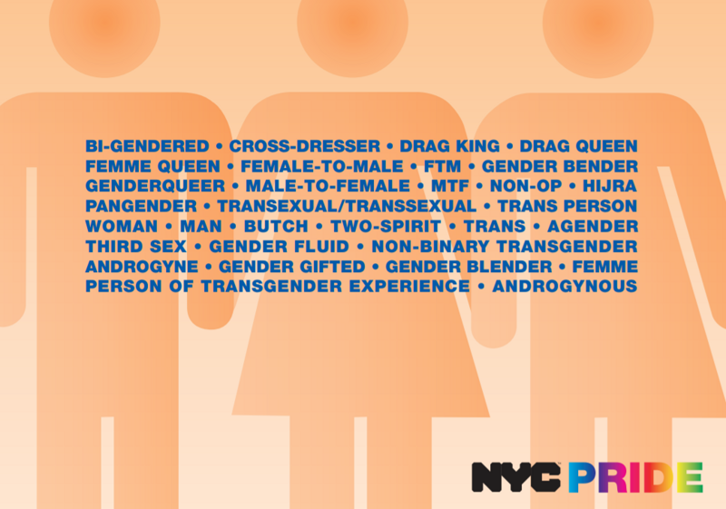В Нью-Йорке существует 31 гендер