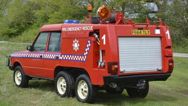 Самые необычные пожарные автомобили со всего мира