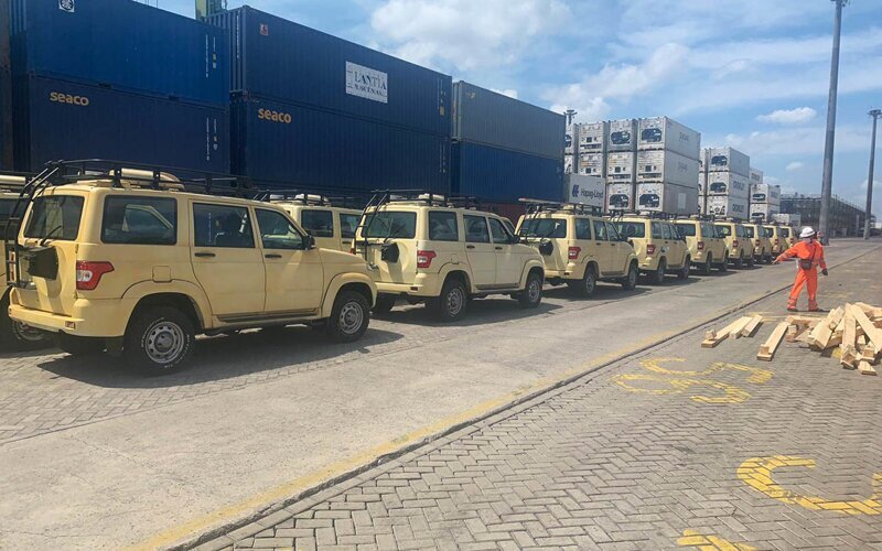 На Кубу доставили 50 внедорожников УАЗ «Патриот»