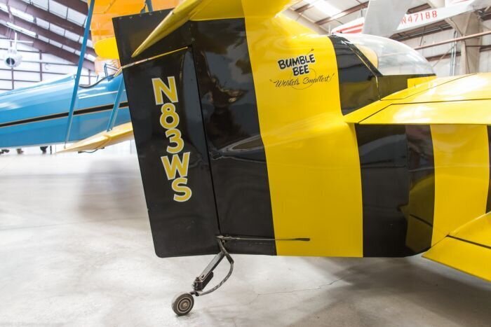 Самый маленький в мире пилотируемый самолет - Bumblebee ("Шмель")