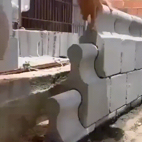 Бетонный забор