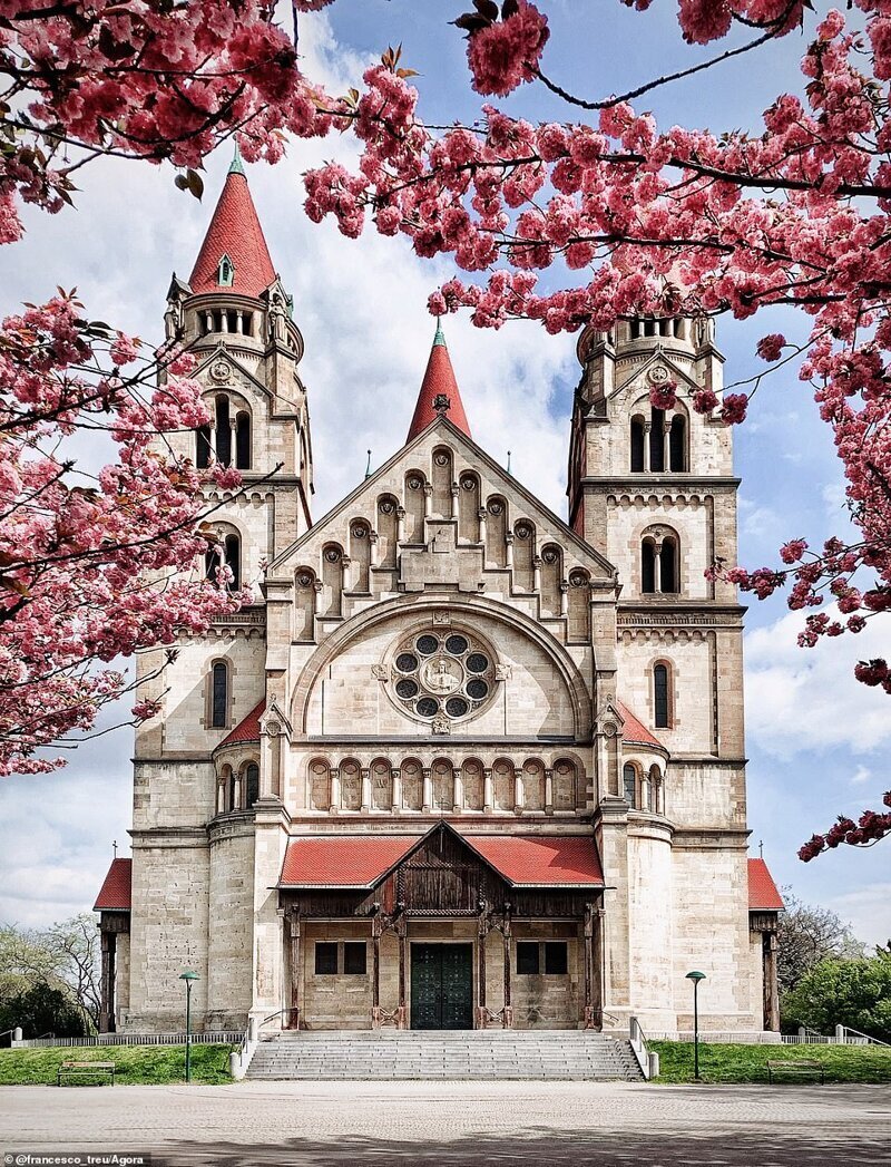 Церковь Святого Франциска Ассизского, Вена, Австрия. Фото - Франческо Треу