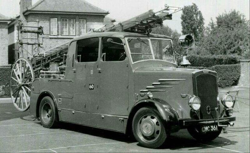 Пожарная машина, 1950-e, Англия