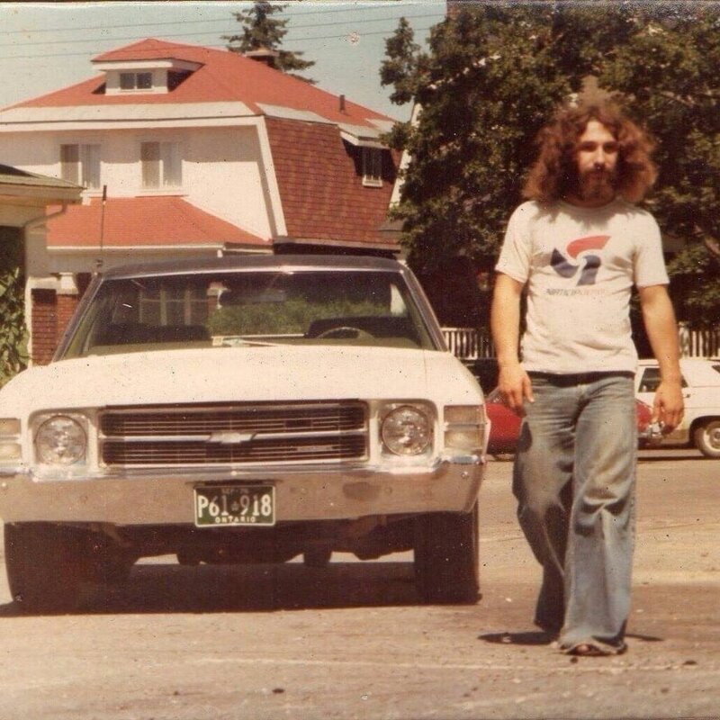 2. Мой папа в 17 лет, 1974 год, Канада»