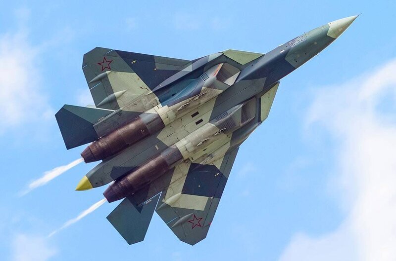 Удивительная мощь и манёвренность российского СУ-57. Король неба