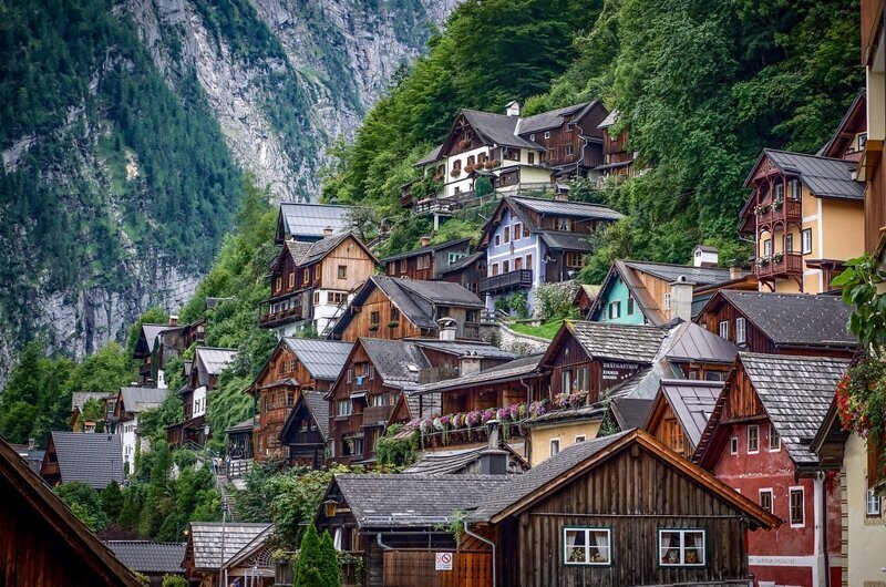Красота австрийских Альп - Халльштатт, Австрия