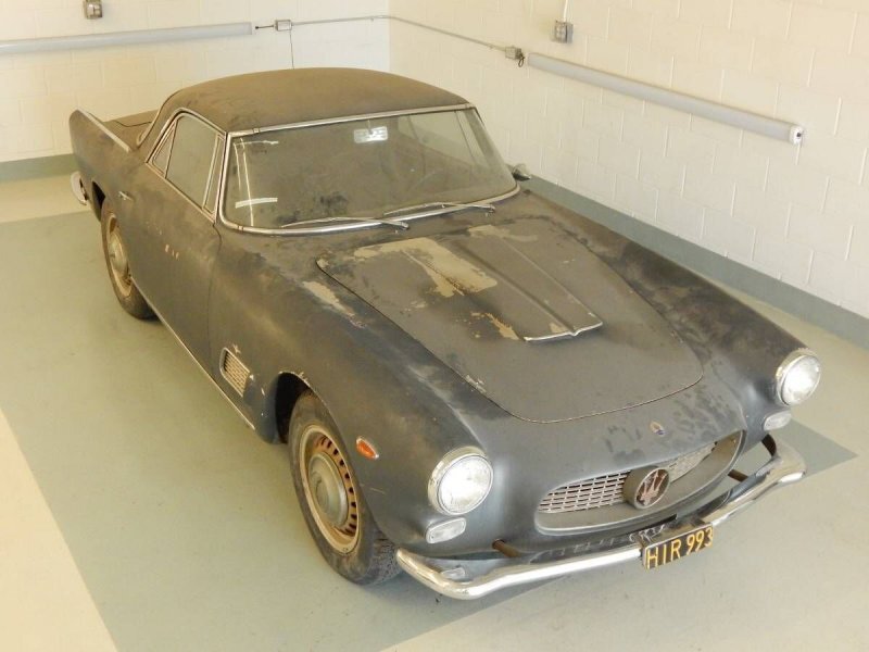Посмотрите, как выглядит 58-летний Maserati с небольшим пробегом