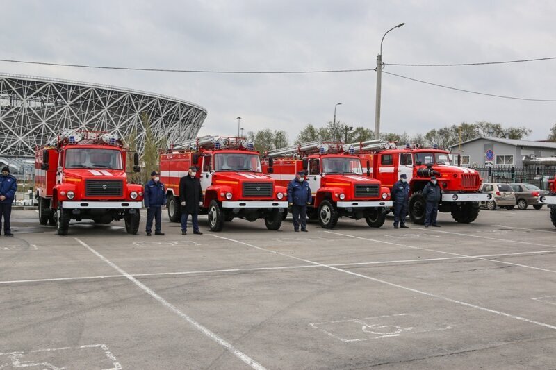 В Камышинский район поступила новая единица пожарной техники
