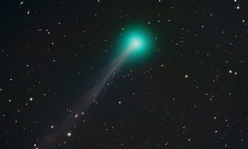 К Земле летит комета-лебедь