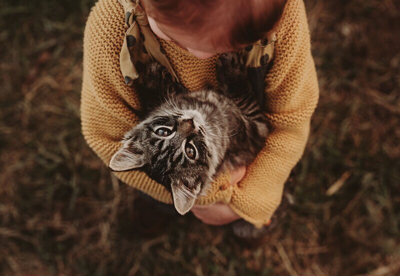 Дружба крепкая: портреты детей с животными
